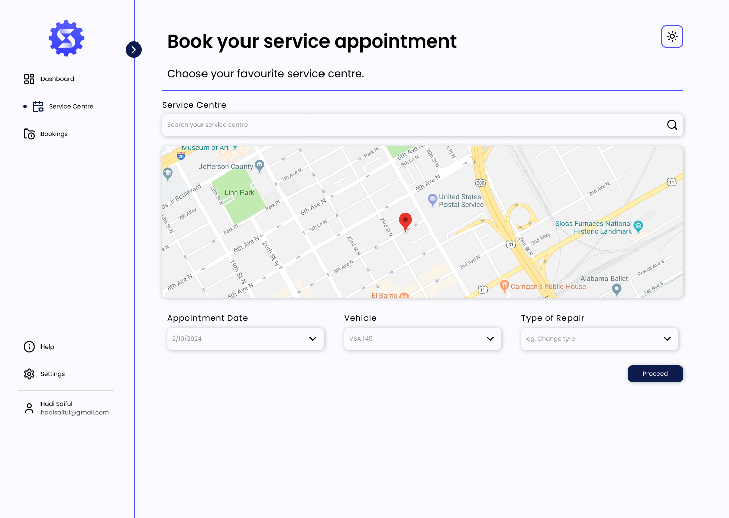 ServisLah App Preview